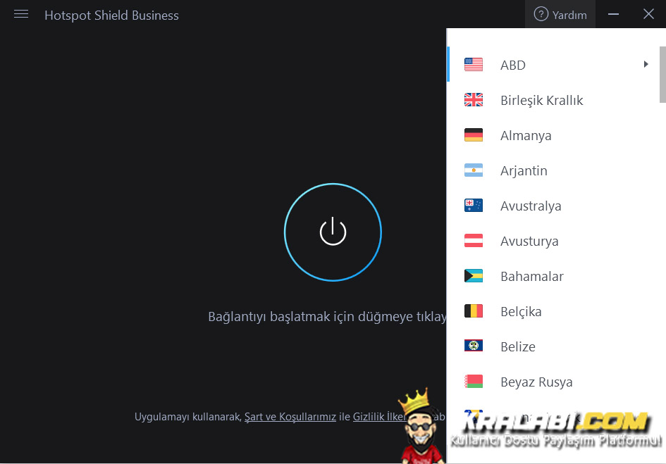 Hotspot shield chrome