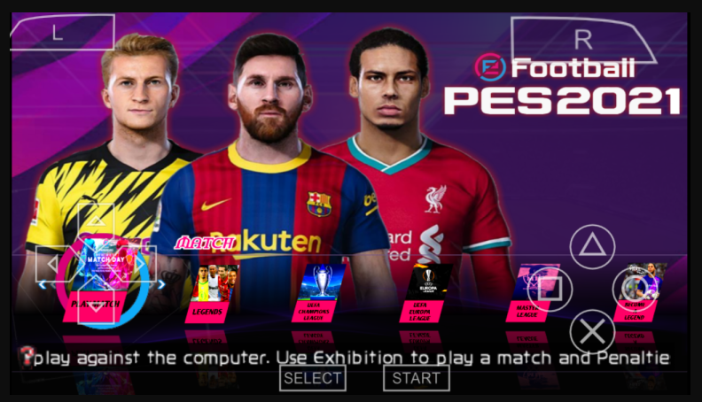 Download PES 2021 PPSSPP ISO For Android PES 2021 PSP ISO File