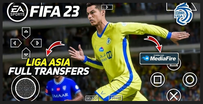 fifa 23 ppsspp zip file download for android 100mb